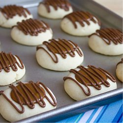 Dulce de Leche Chocolate Thumbprints