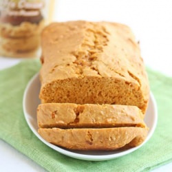 Pumpkin Ice Cream Bread