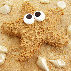 Peanut Butter Fudge Starfish