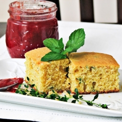 Thyme and Mint Cornbread