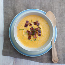 Cold Carrot, Rosemary & Lemon Soup