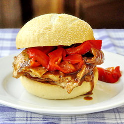 Orange Hoisin Pork Sandwiches