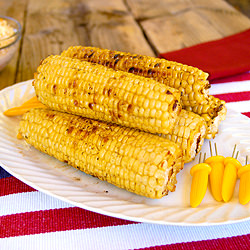 Spicy Grilled Corn