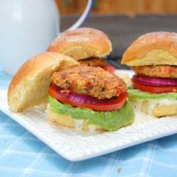 Beany Tahini Burgers