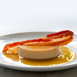 Maple and Bacon Creme Caramel