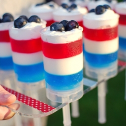 Patriotic Push up pops