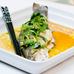 Steamed Sea Bass