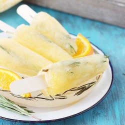 Rosemary infused pops