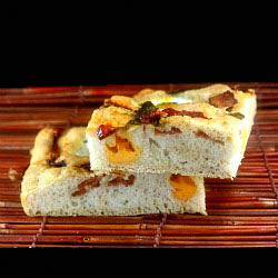 Bacon Cheddar Egg Focaccia