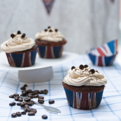 Sticky Toffee Coffee Cupcakes