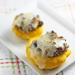 Stuffed Pattypan Squash