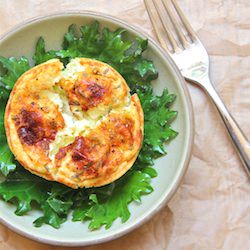 Herbed Goat Soufflés