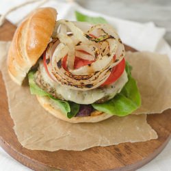 Pesto Turkey Burgers