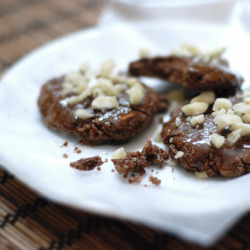 Cacao Almond Cookies