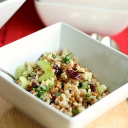 Cranberry-Citrus Wheatberry Salad