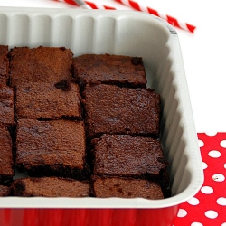 Double Caramel Brownies