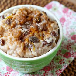 Cinnamon-Sugar Rice Pudding