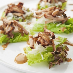 Pulled Pork Adobo Lettuce Cups