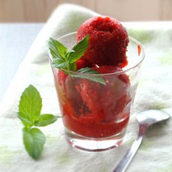 Strawberry Sorbet