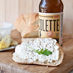 Homemade Beer Ricotta