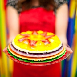 Rainbow Jello