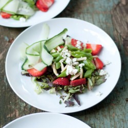 Strawberry Cucumber Salad