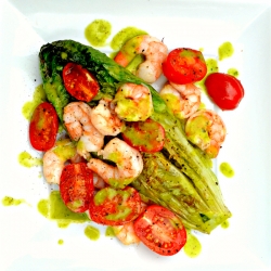 Romaine Tomatoes & Shimp