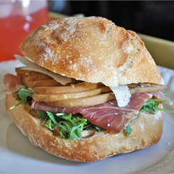 Pear and Prosciutto Sandwich