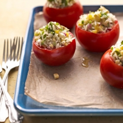 Corn-Stuffed Tomatoes