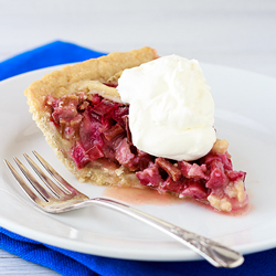 Rhubarb Custard Pie