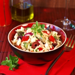 Orzo Asparagus Salad