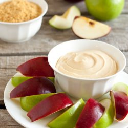 Caramel Cheesecake Apple Dip