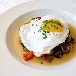 Chinese Five Spice Duck Confit Hash