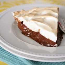 Chocolate Merinuge Pie