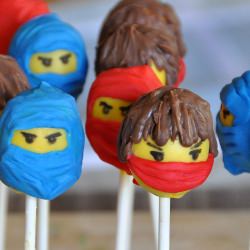 Ninjago Cake Pops