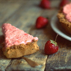 Rhubarb Strawberry Mousse