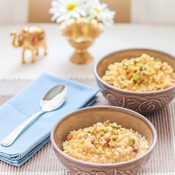 Indian Brown Rice Pudding