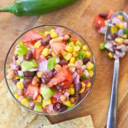 Spicy Bean Salsa