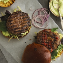 Saigon Burgers With Ginger Glaze