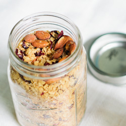 Homemade Cranberry Almond Granola