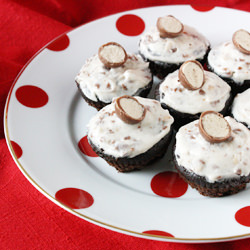 Malt Ball Cupcakes