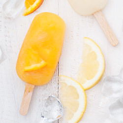 Lemon & Orange Ice Pops