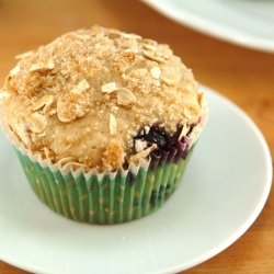 Best Blueberry Whole Grain Muffins