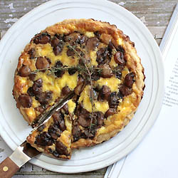 Caramelized Garlic Tart