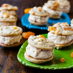 Apricot & PB Sandwich Cookies