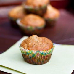 Banana Oat Muffins