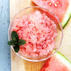 Watermelon Mojito Granita