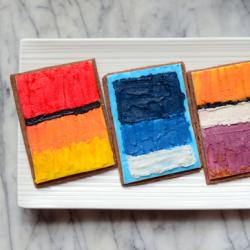 Rothko Inspired Cookies