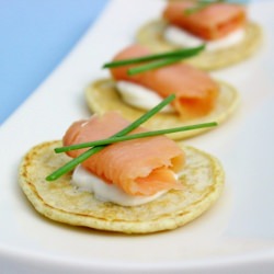 Blini With Smoked Salmon