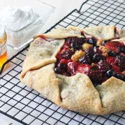 Very Berry Honey Galette